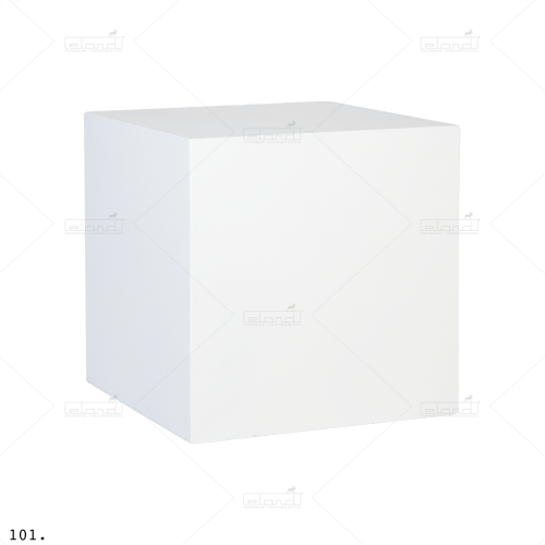 Cube 40 White ◇ Rent a pedestal at ✷ Eland® ✷ Cube 40 White ◇ Rent a pedestal at ✷ Eland® ✷