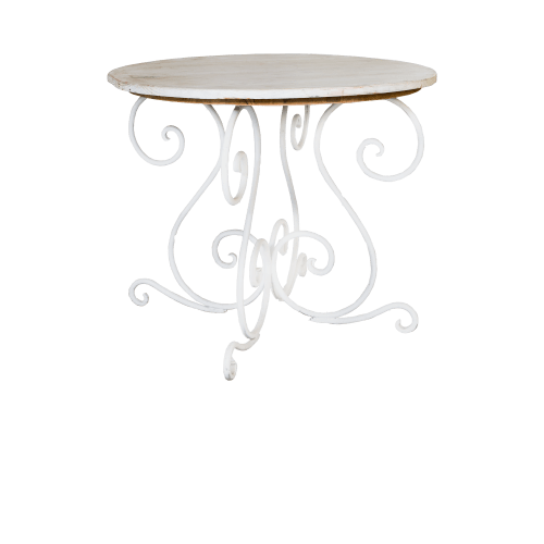 Fer Forgé Table Rond