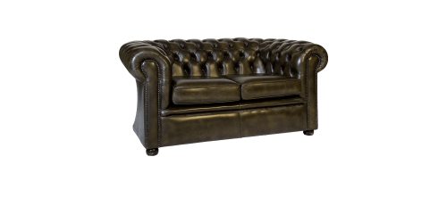 Chesterfield 2-Seater Olive