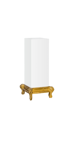 Eland® Piédestal Baroque Blanc