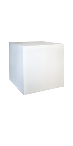 Eland® Pedestal 100-100 White