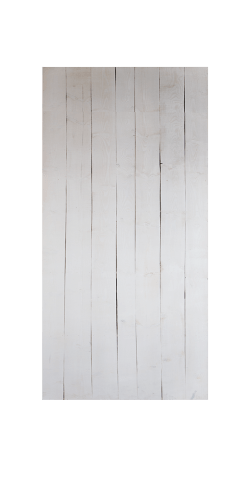 Eland® White Wooden Partition 200