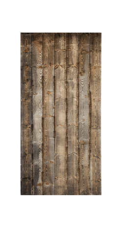 Eland® Greyed Wooden Partition 200